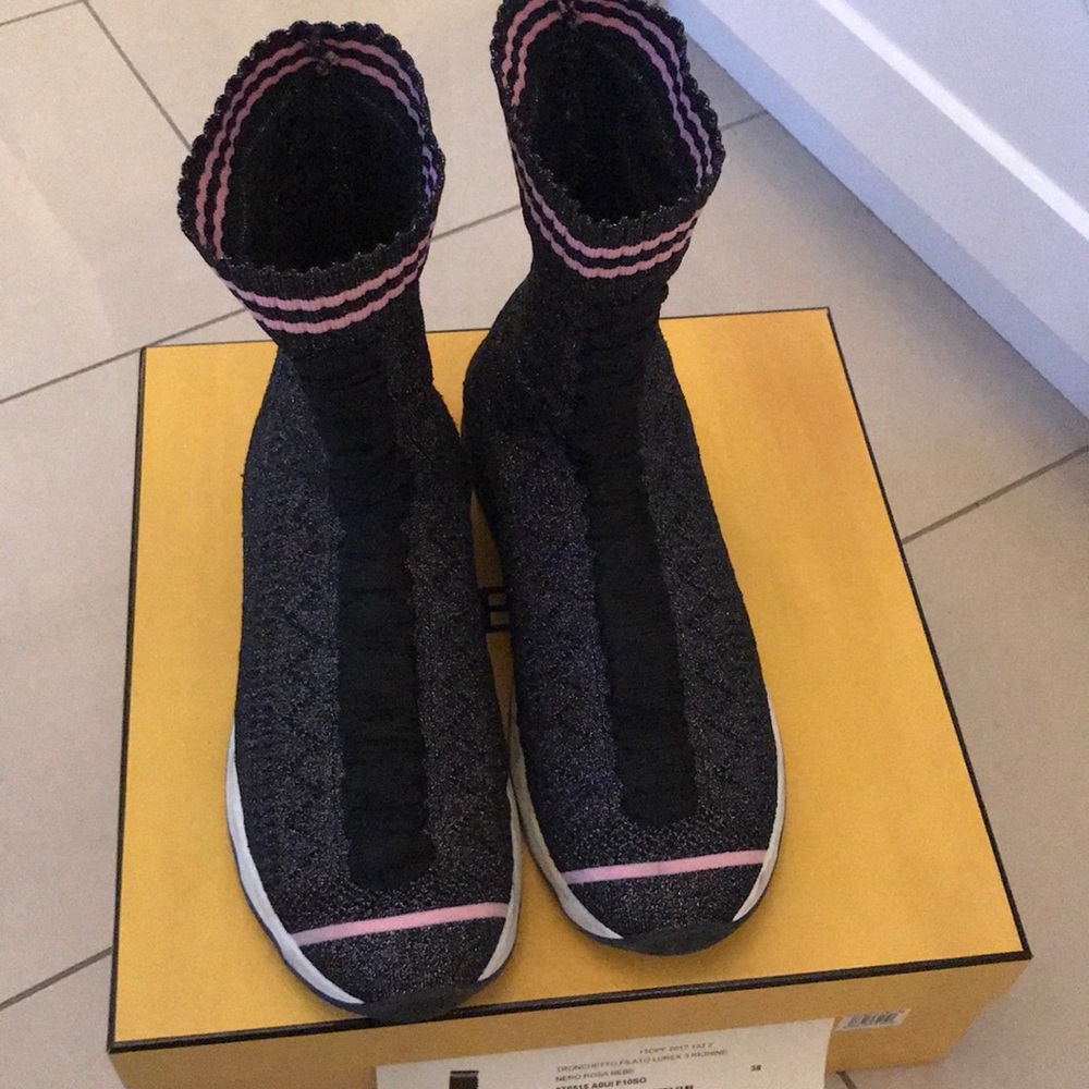 Fendi sock boots - Picture 2 of 5